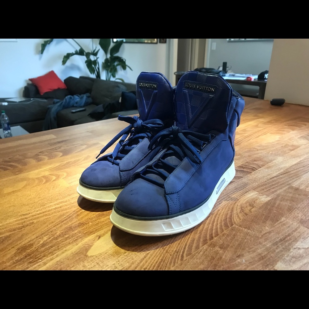 Louis Vuitton Blue sneakers